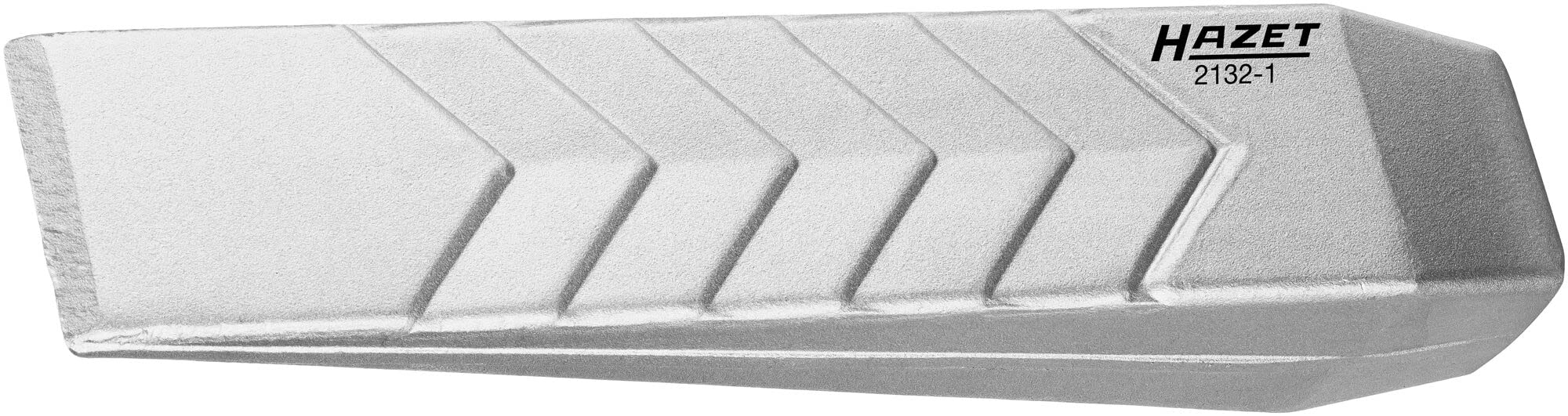 Hazet Cuña de tala recta 2132-1 – cuña recta de aluminio para talar árboles o rasgar troncos, plata