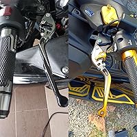 Vista 7 de ESPEEDMTC - Accesorios de palanca de embrague de freno plegable ajustable para Yamaha MT-09 / SP 2021 2022 de aleación de aluminio CNC modificada