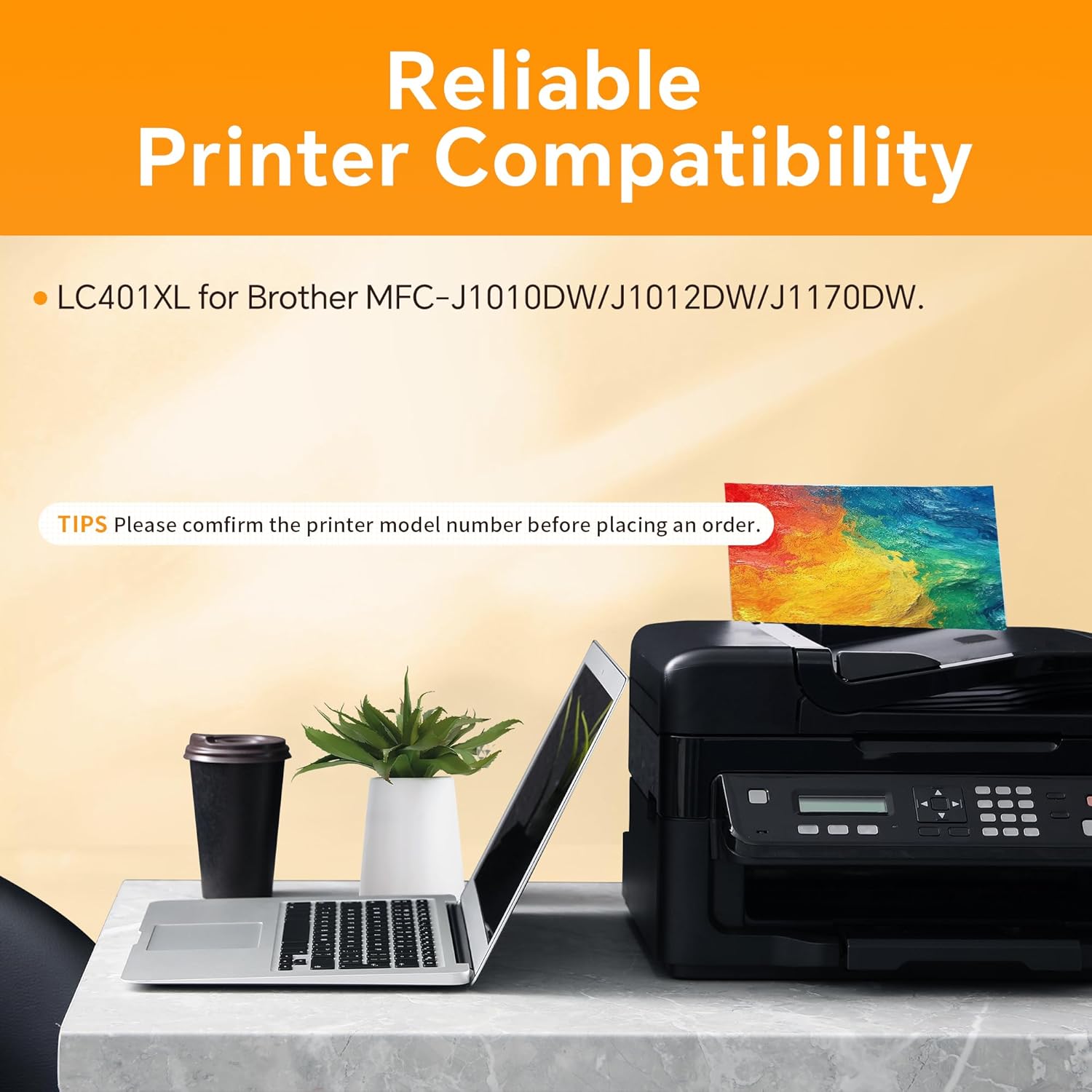 923 XL High Yield Ink Cartridges Combo Pack Replacement for HP 923 / 923e XL Ink Cartridges Work with for HP OfficeJet Pro 8120/8123/8130/8133 Printer a Set of (4 Pack BK/C/Y/M)