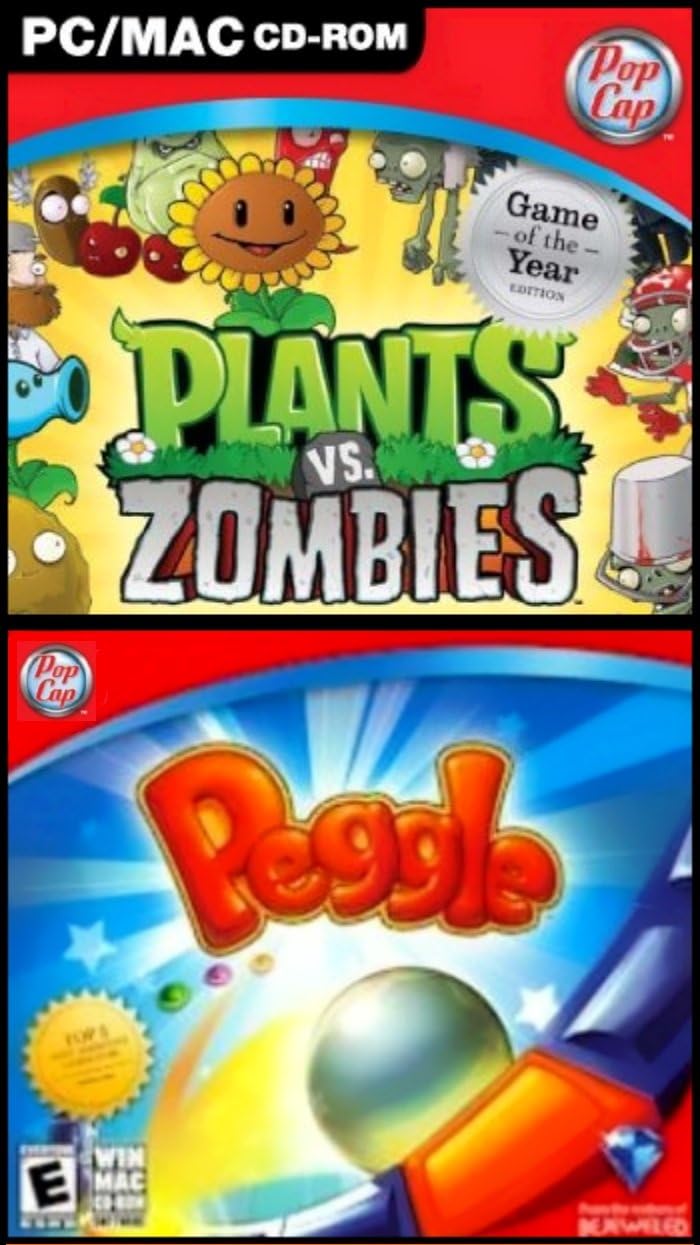 Plants Vs Zombies & Peggle 2 Pack