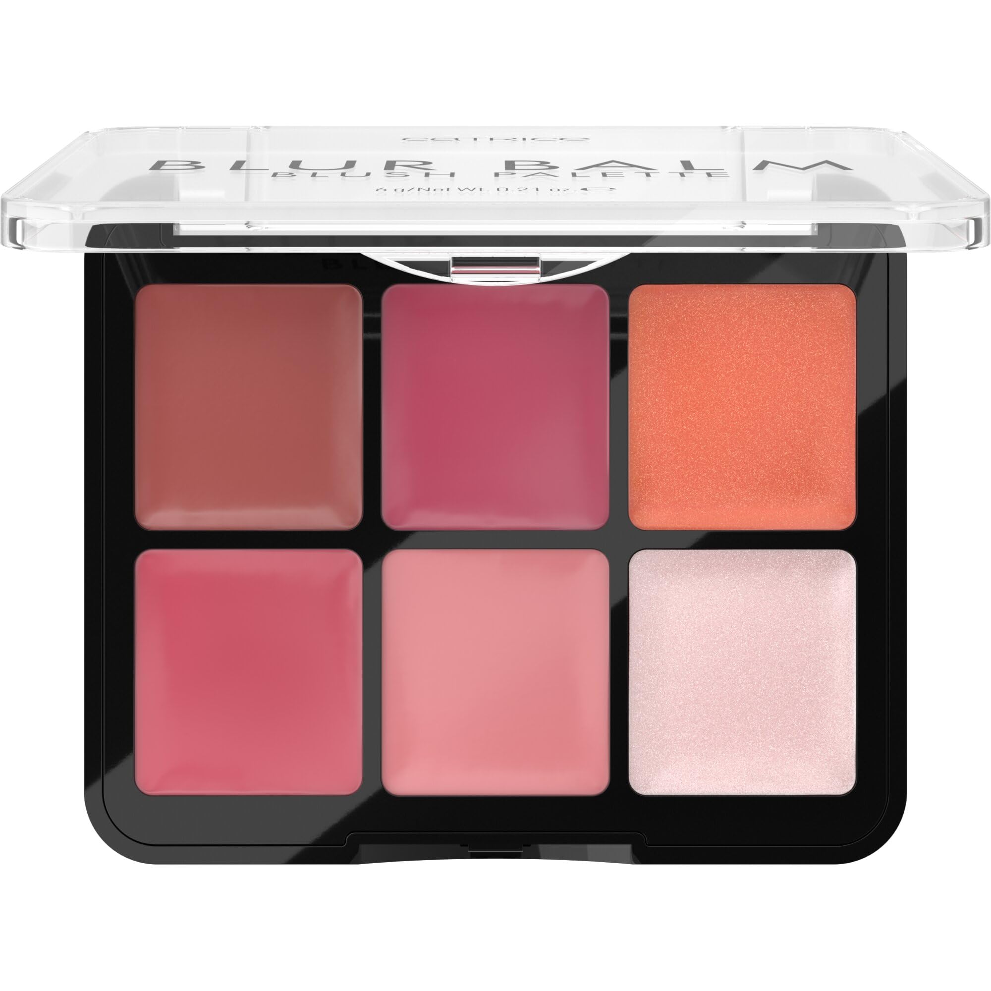 Catrice Paleta do twarzy Blur Balm, mocno napigmentowana/y, natychmiastowy wynik, naturalny, świetlisty (6g)