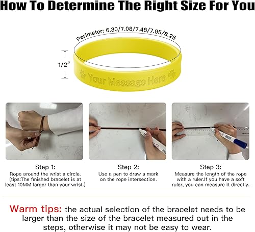 Miniatura 6 de Pulseras de goma personalizadas de silicona a granel personalizables para eventos, regalos, Halloween, Navidad, motivación, recaudación de fondos,