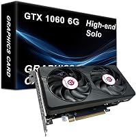 GPVHOSO GTX 1060 6GB Graphics Card GDDR5 192bit 8K HDR VR Ready Gaming GPU Dual Fans HDMI 2xDP PCIe 3.0