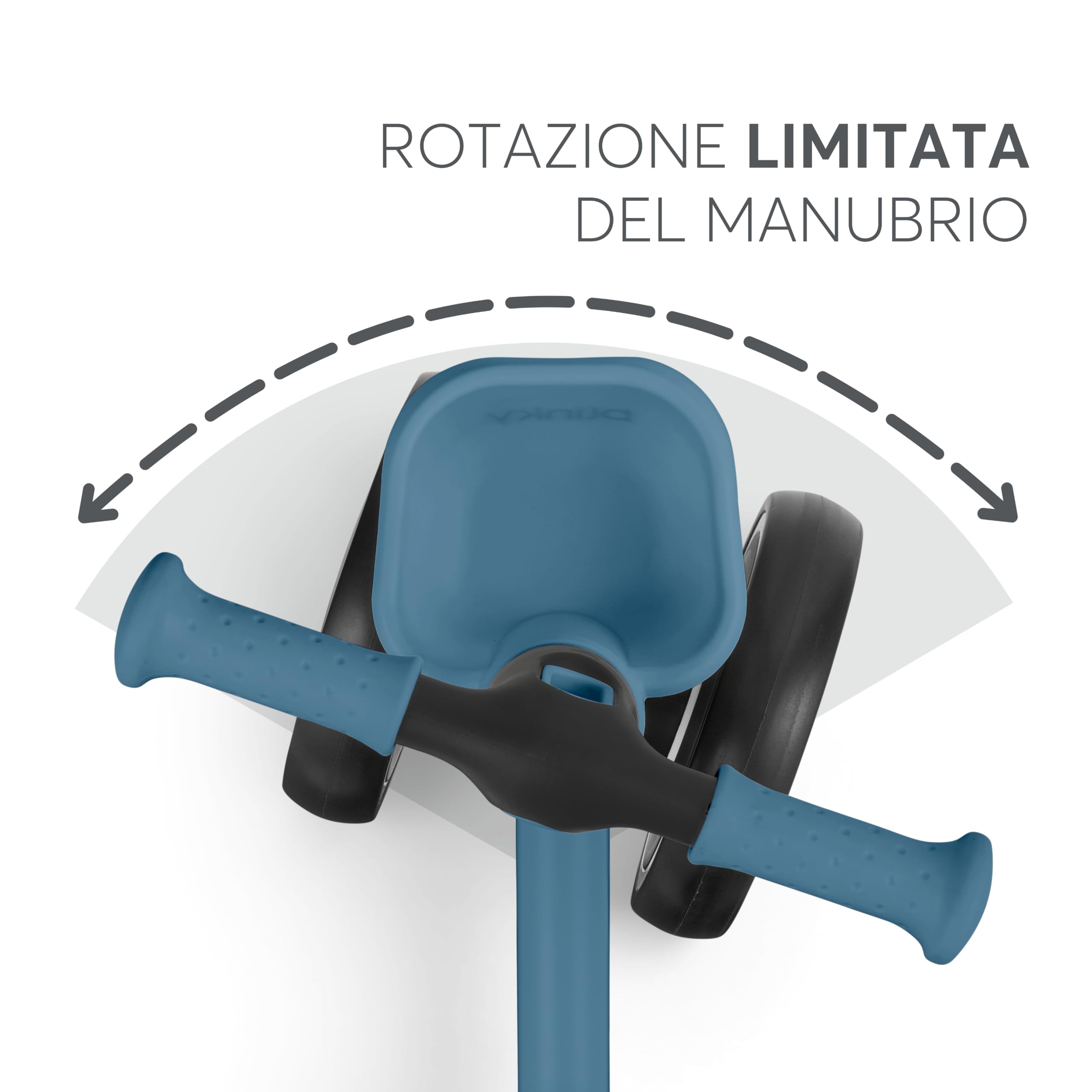 KikkaBoo BLINKY Bicicletta Senza Pedali per Bambini da 1 a 3 Anni, Bici Equilibrio con Ruote Posteriori Luminose, Luci LED Integrate, Telaio Leggero in Alluminio, con Cestino