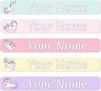 Vista 18 de 100 calcomanías personalizadas con nombre para niños, etiquetas de vinilo personalizadas, impermeables, para papelería escolar, libros, botellas