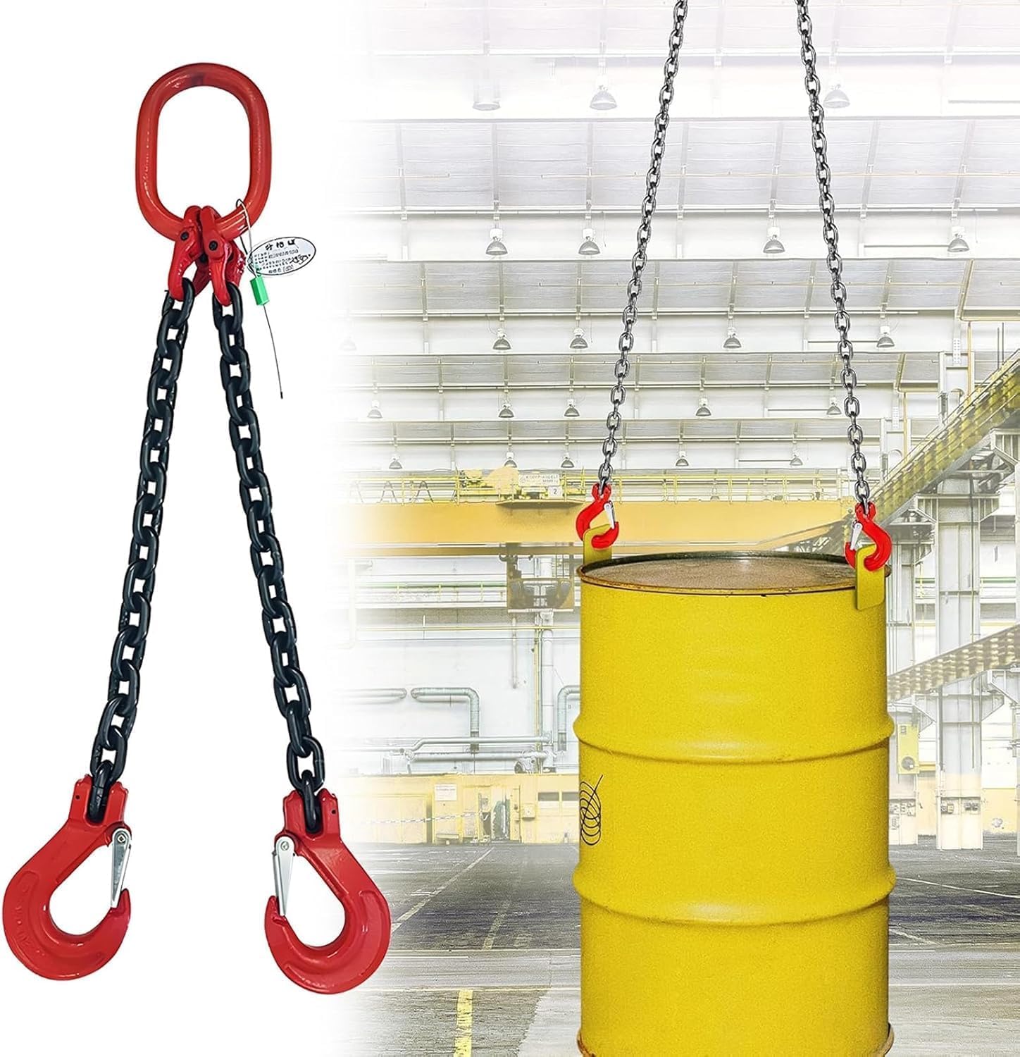 Chaînes de levage G80 MN avec marquages standard durables