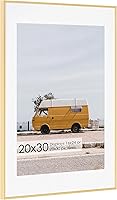 Vista 386 de Fun Memories Portarretratos de metal de 16 x 20 pulgadas con paspartú de 11 x 14 pulgadas, acabado de aluminio cepillado, parte delantera de vidrio