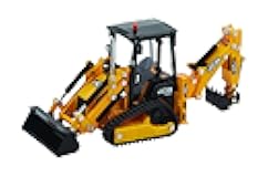 JCB Farm Tractor, Tracked Backhoe Loader, 1:32 JCB 1CXT Truck, Collectable Tractor, 1:32 Scale Farm Toys, Suitable for Collectors and Kids, 3 Year Plus