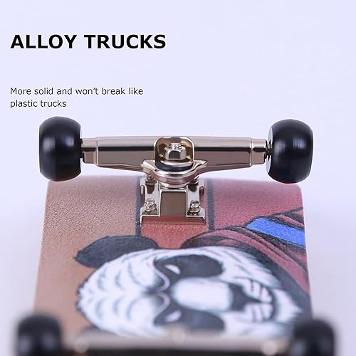 Miniatura 5 de BRAVORD Diapasón profesional completo de madera de 321.339in, 5 capas de arce con componentes mejorados (SK-Panda)