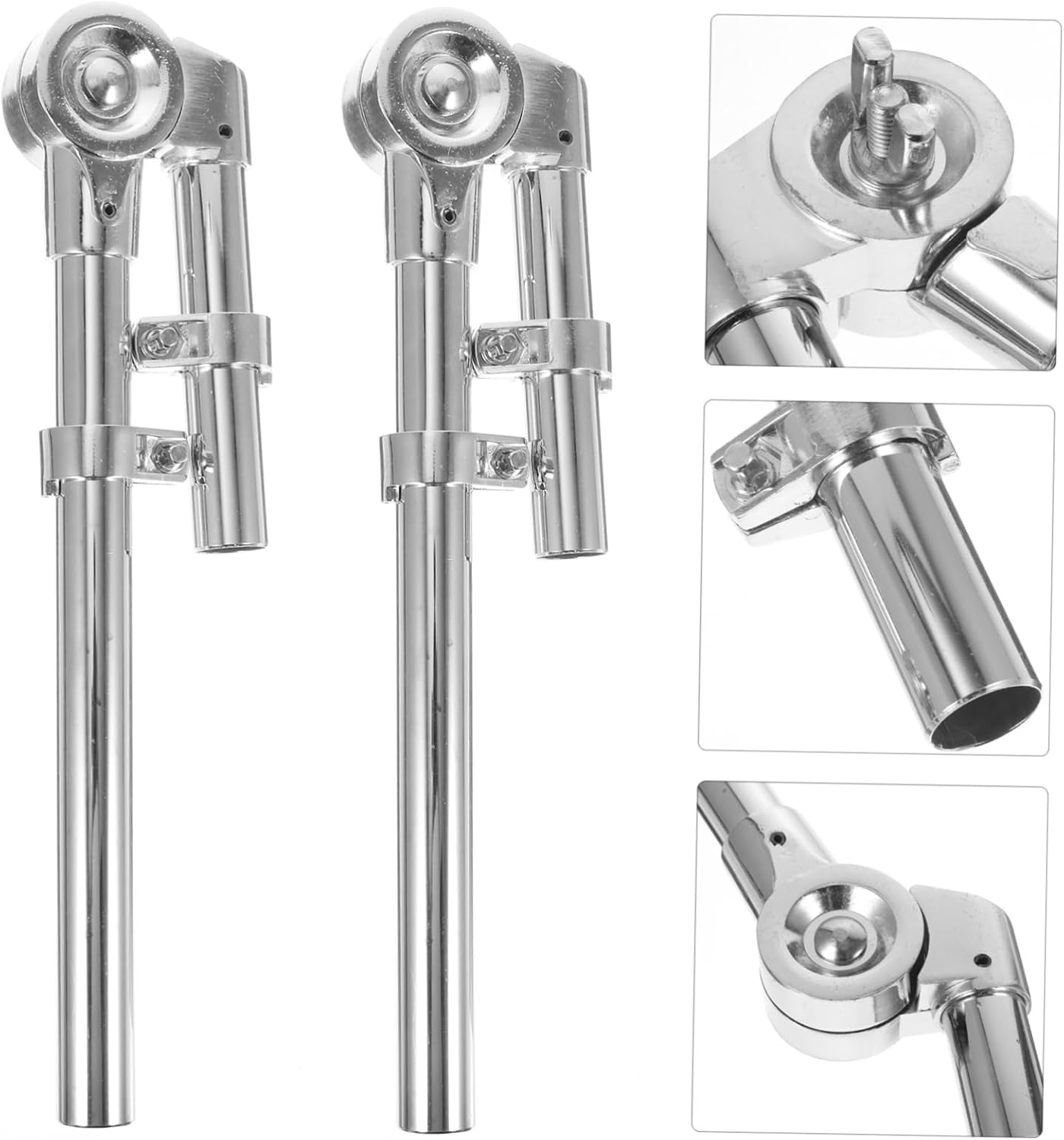 1 Pair Bracket Tom Drum Holder Performance Display Bracket Tom Hardware Drum Part Percussion Light Display Stand Accessories