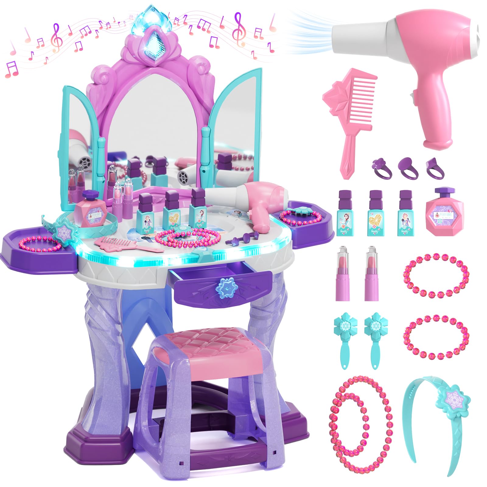 Lehoo Castle Kids Vanity
