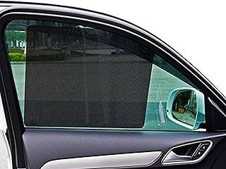 Big Ant Car Window Sun Shade,Side Window Shade Block Sun Glare, Harmful Heat, UV Rays, Sun Glare Reducer Cling Window Shade Protect Driver Baby Child Or Pet's Eyes,2PC