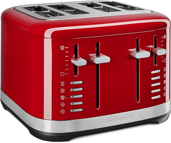 KitchenAid 4 Slice Toaster KMT4109ER, Empire Red