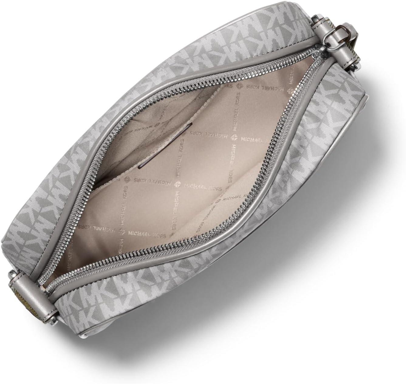 Michael Kors womens Jet Set Large Webbing Strap Crossbody Bag - Image 2