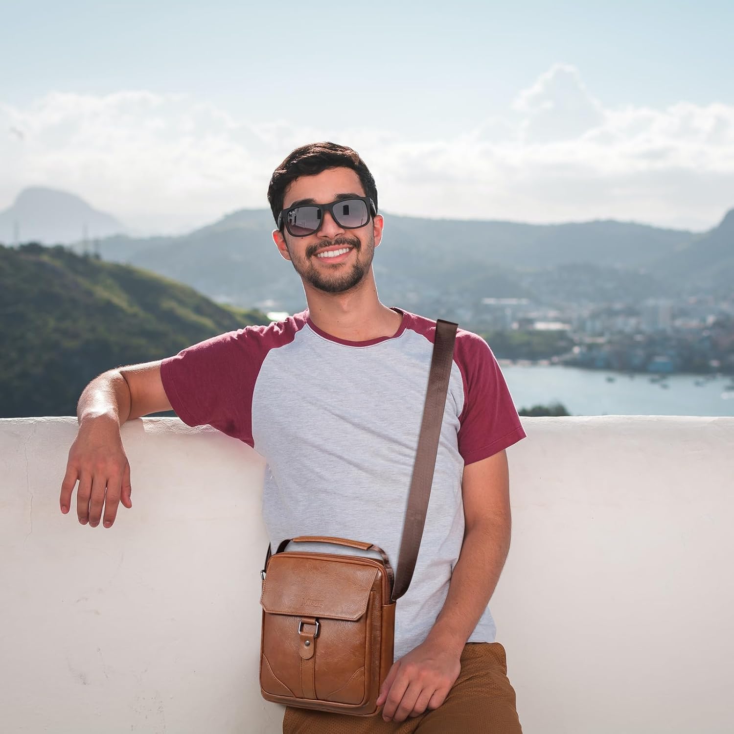 MIAZIB Shoulder Bag for Men Leather Man Bag Man Purse Crossbody Bags for Men Handbag Bag Messenger Satchel Travel bag - Image 3