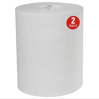 WypAll PowerClean WetTask for Solvents, 2 x 275 Towels, Refill Only 06006 | Standard Size Buckets with Lids, White, Customizable Wet Wiping System Bucket