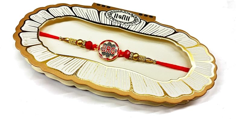 STORE INDYA Rakhi for brother | Rakhi for bhaiya | Rakhi for brother and bhabhi | Unique, Trendy and Luxurious | Premium Rakhi | Rakhi Set | Rakhi for Raksha Bandhan Festival | Indian Rakhi