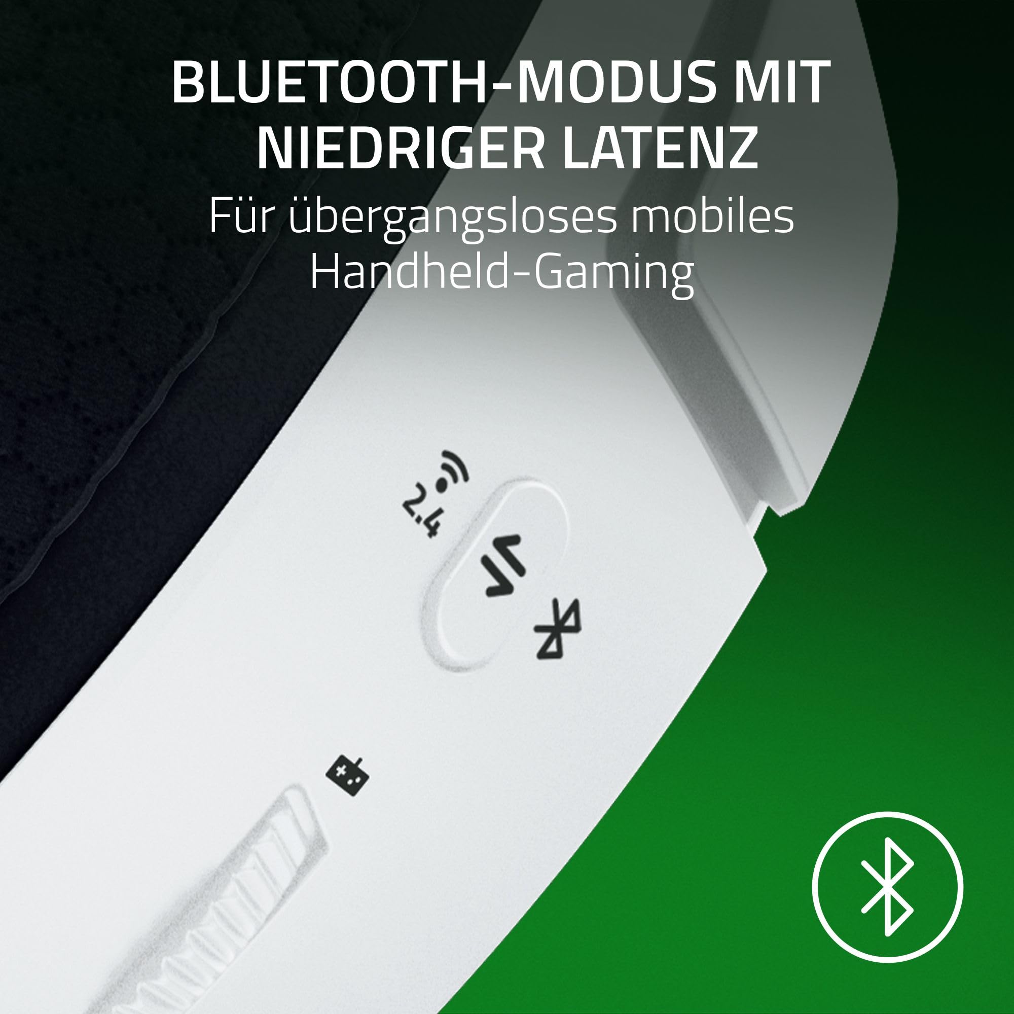 Razer Kaira HyperSpeed - Kabelloses Multiplattform-Gaming-Headset für Xbox (HyperSpeed Wireless, Triforce 50-mm-Treiber, HyperClear Kardioiden-Mik, FlowKnit Memory Foam Ohrpolster) Weiß