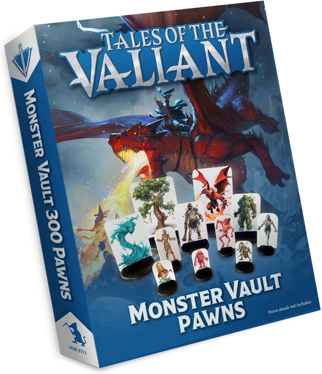 Tales of The Valiant Monster Vault Pawns
