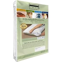Mattress Safe KleenCover PillowSafe Pillow Protector Standard 21x27, Waterproof, Hypoallergenic, Certified Bed Bug Protection, Breathable Protective Barrier from Stains
