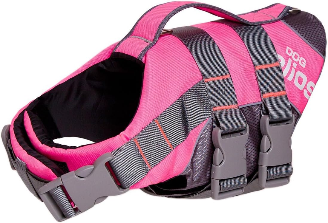 DOG HELIOS High Visibility Dog Life Jacket, Reflective Adjustable Dog