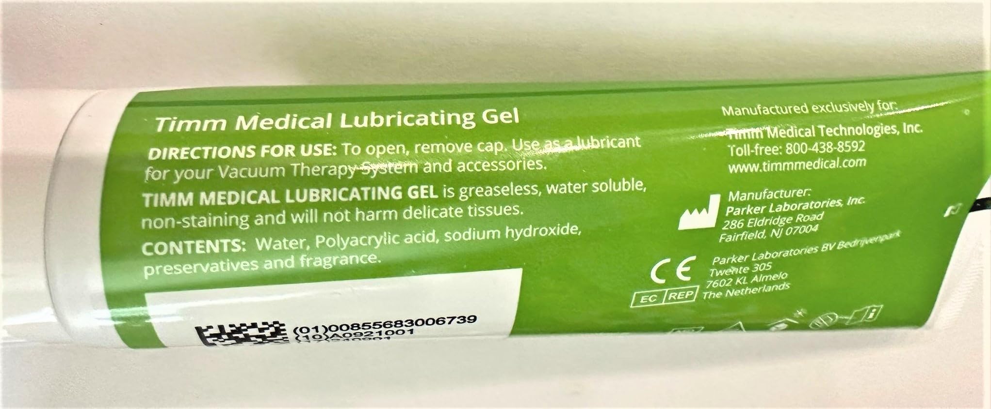 Timm Medical Water Soluble Lubricating Gel 5 oz. Tube