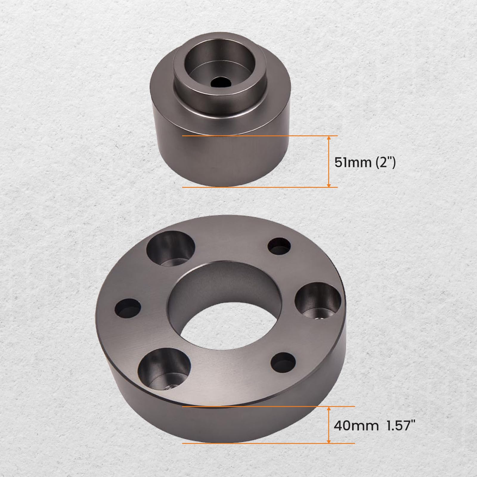 maXpeedingrods Kit di sollevamento livello anteriore + dietro per Dodge Ram 1500 4WD 2009-2019