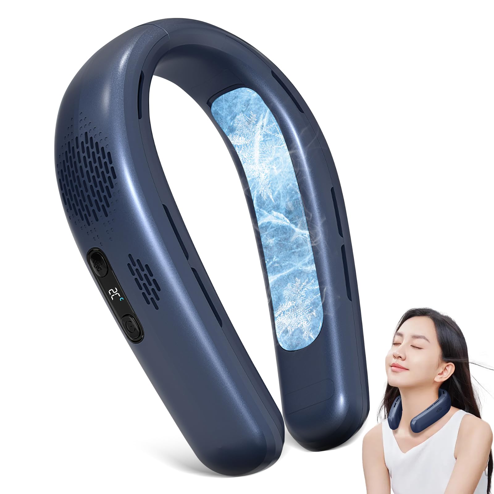 Amazon | Gohill 首掛け扇風機 ネッククーラー【ダブル冷却プレート