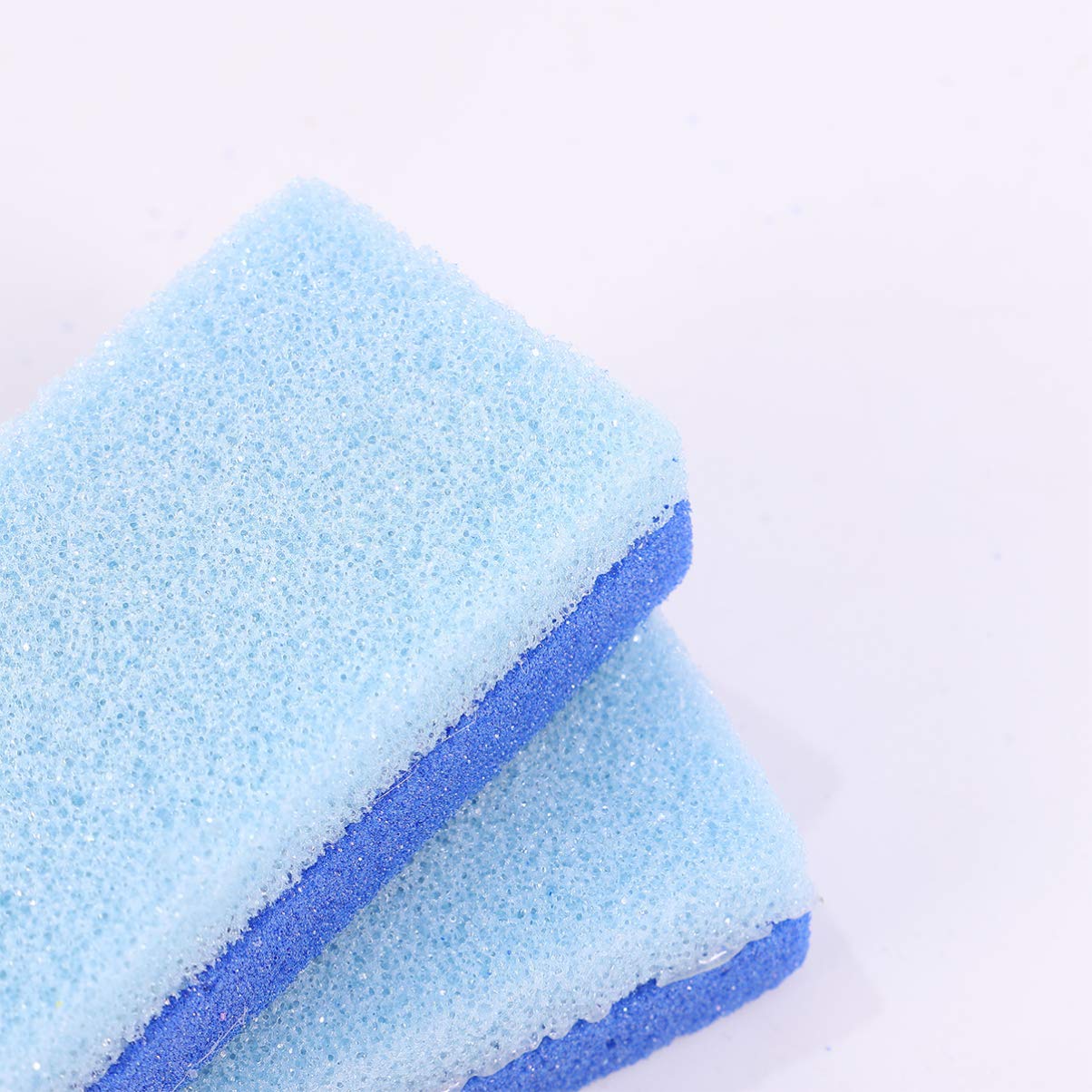 Pierre Pieds Pu Bleu Lot de 2, Exfoliant pour Peaux Mortes