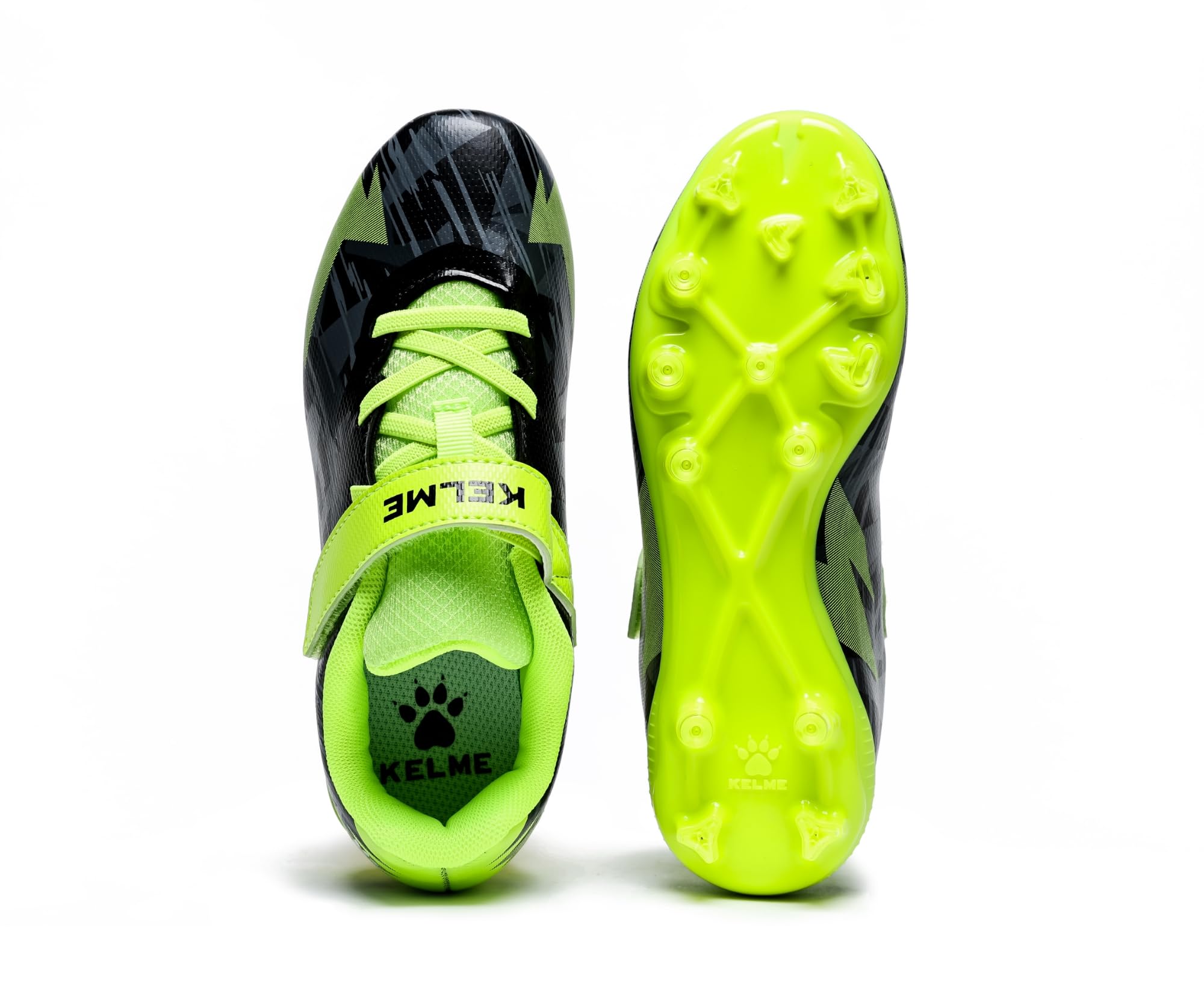 KELME Tacchetti da calcio per bambini, scarpe da calcio per ragazzi e ragazze, scarpe da baseball da calcio all'aperto