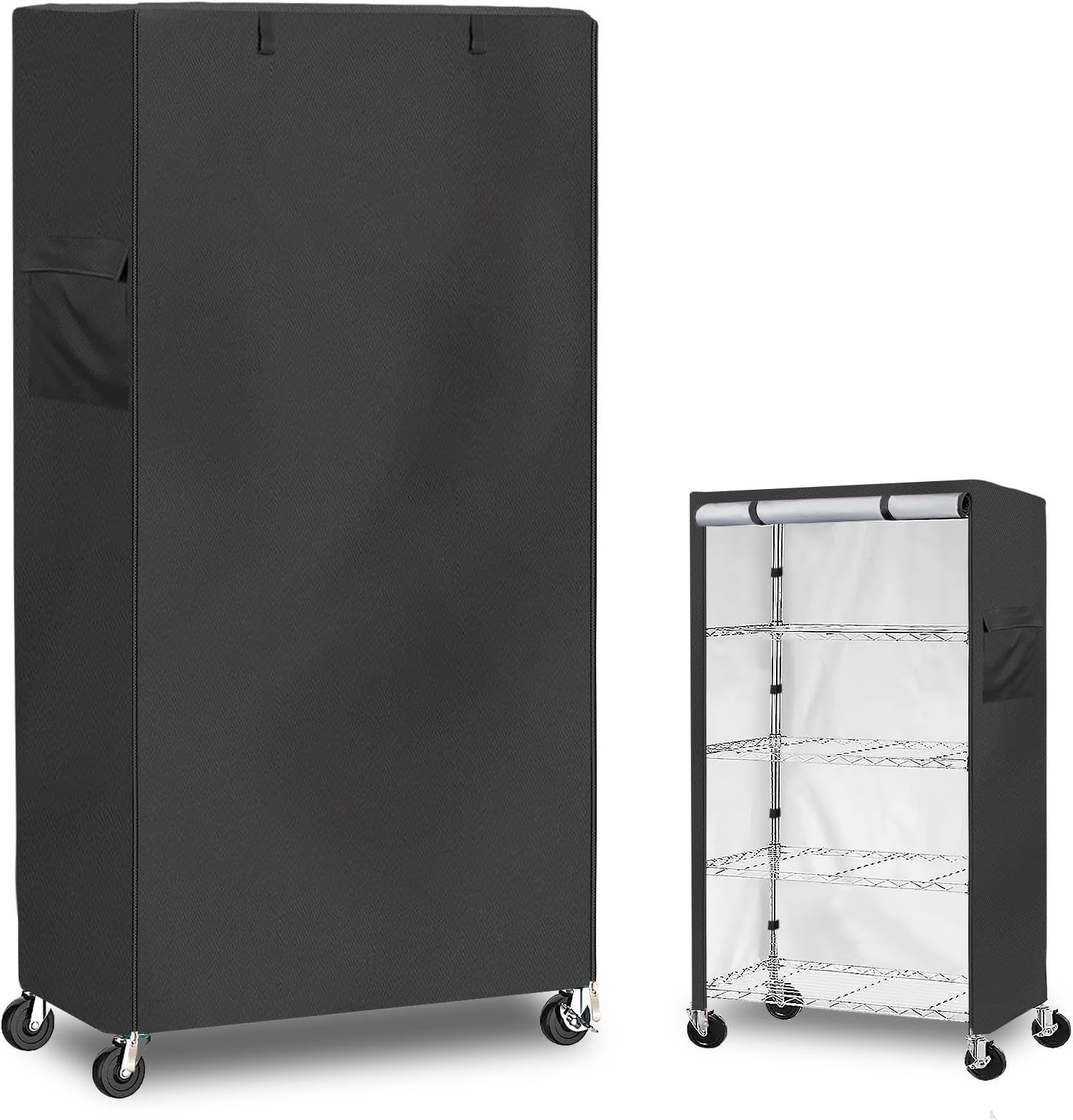 Amazon.com: IndigoTempest9 Frosted PVC Waterproof 3 Shelf Wire Rack for ...