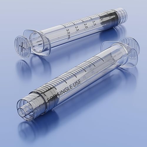 Miniatura 3 de Jeringa Luer Lock de 0.1 fl oz, estéril, envuelta individualmente, sin aguja (caja de 100)