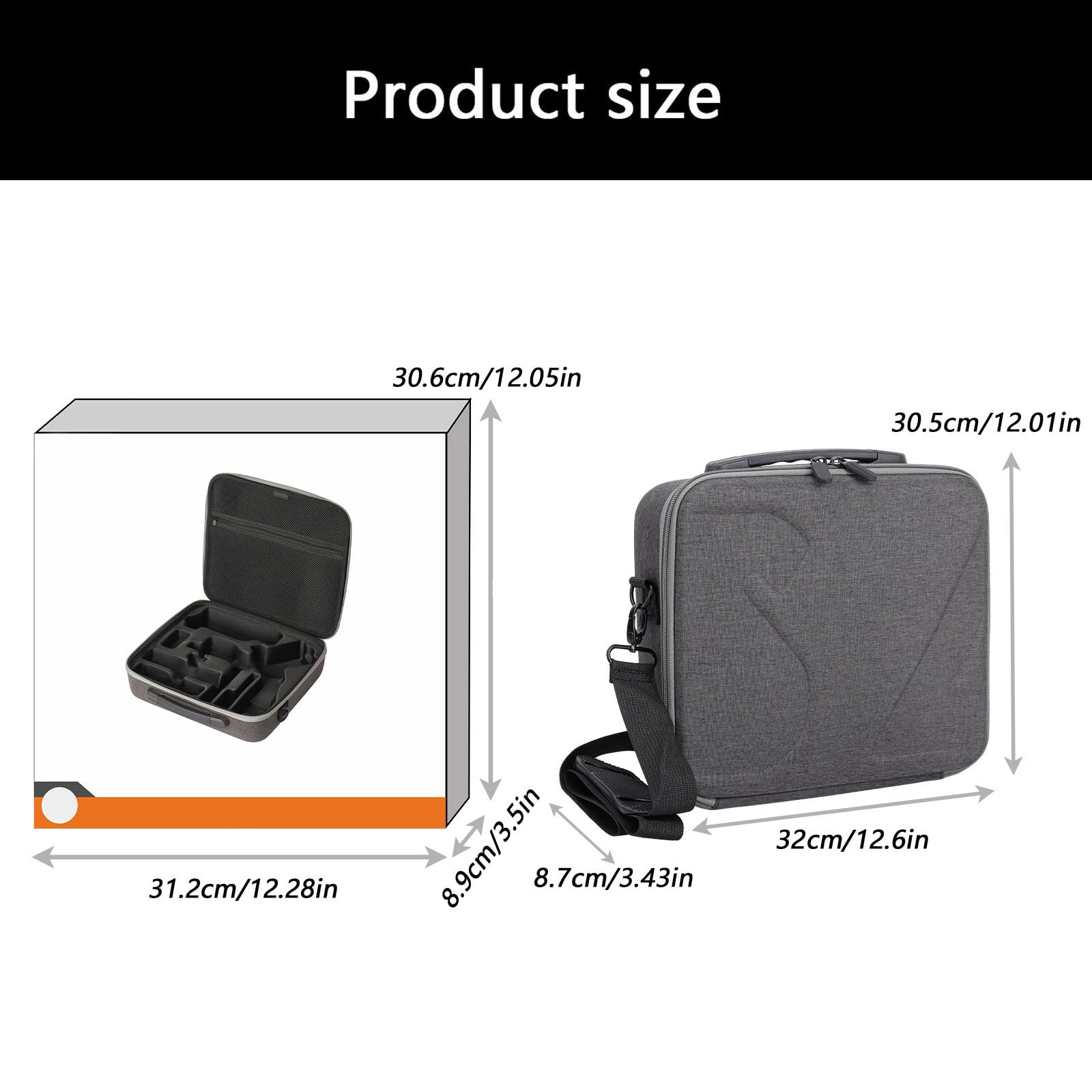 Borsa da trasporto per stabilizzatore e accessori Custodia da trasporto per fotografi che scattano all ' aperto, custodia da viaggio in tessuto usura