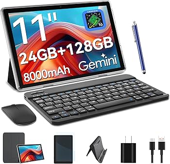 Amazon.co.jp: 2025新登場·アンドロイド16 タブレット 11インチ Wi-Fi