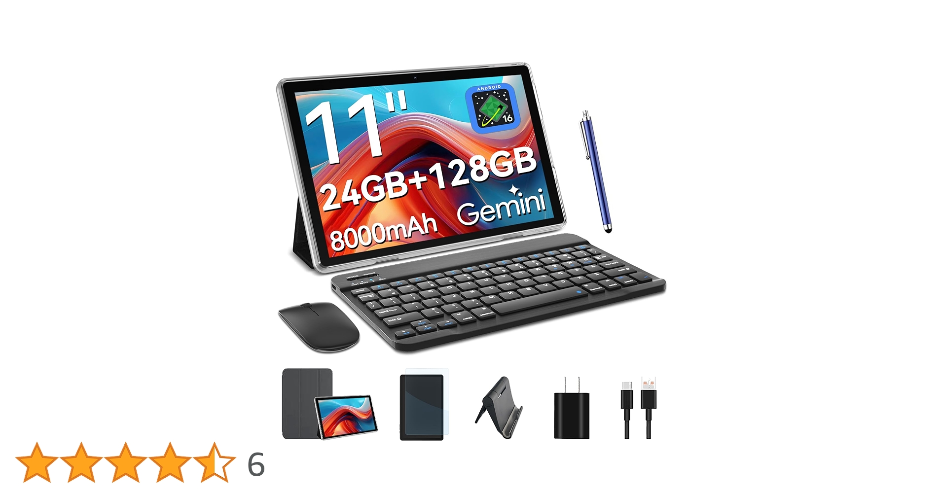 Amazon.co.jp: 2025新登場·アンドロイド16 タブレット 11インチ Wi-Fi