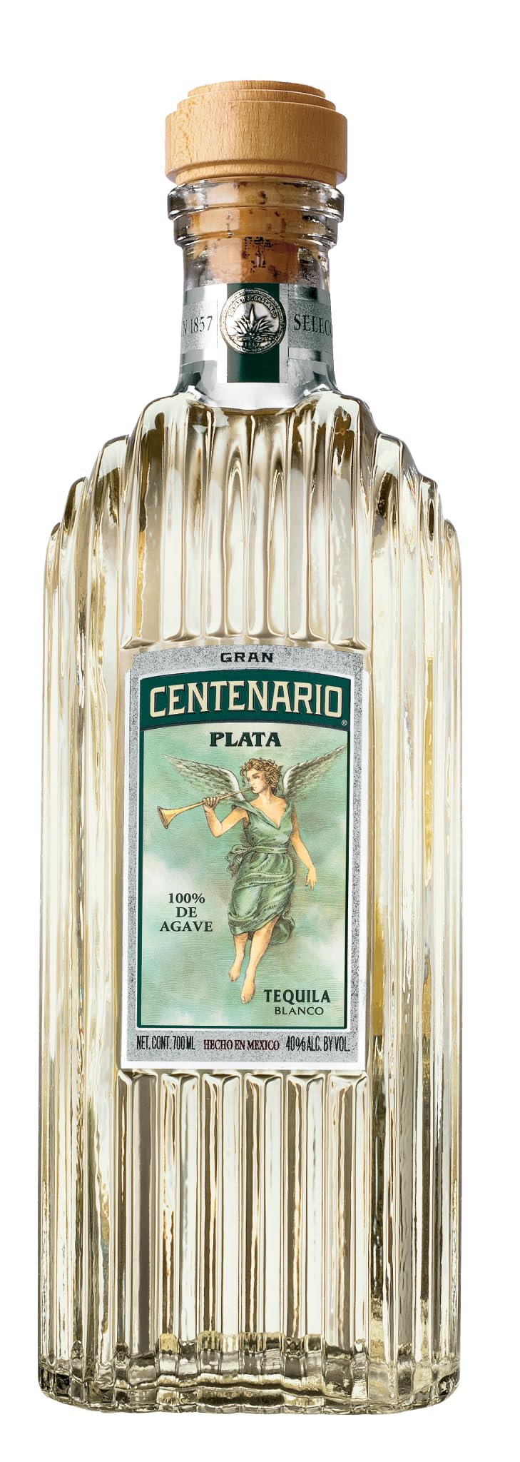 Gran Centenario Plata 100% Agave Silver Tequila 70 cl