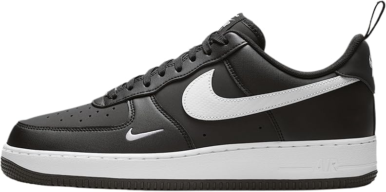 Nike Air Force 1 '07 Men's Shoes (Black/Black/White)