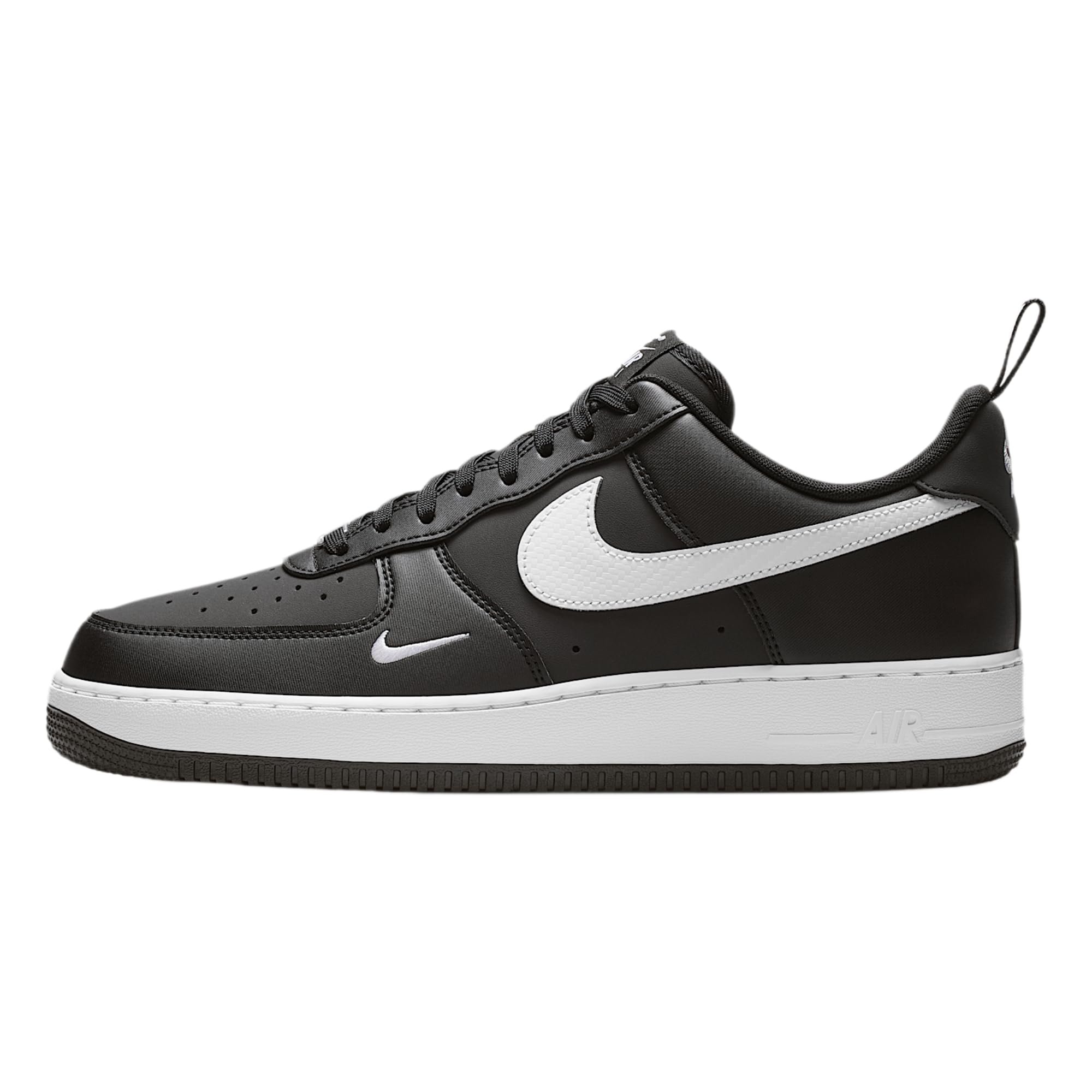 Nike Air Force 1 '07 Men's Shoes (Black/Black/White) 6.5