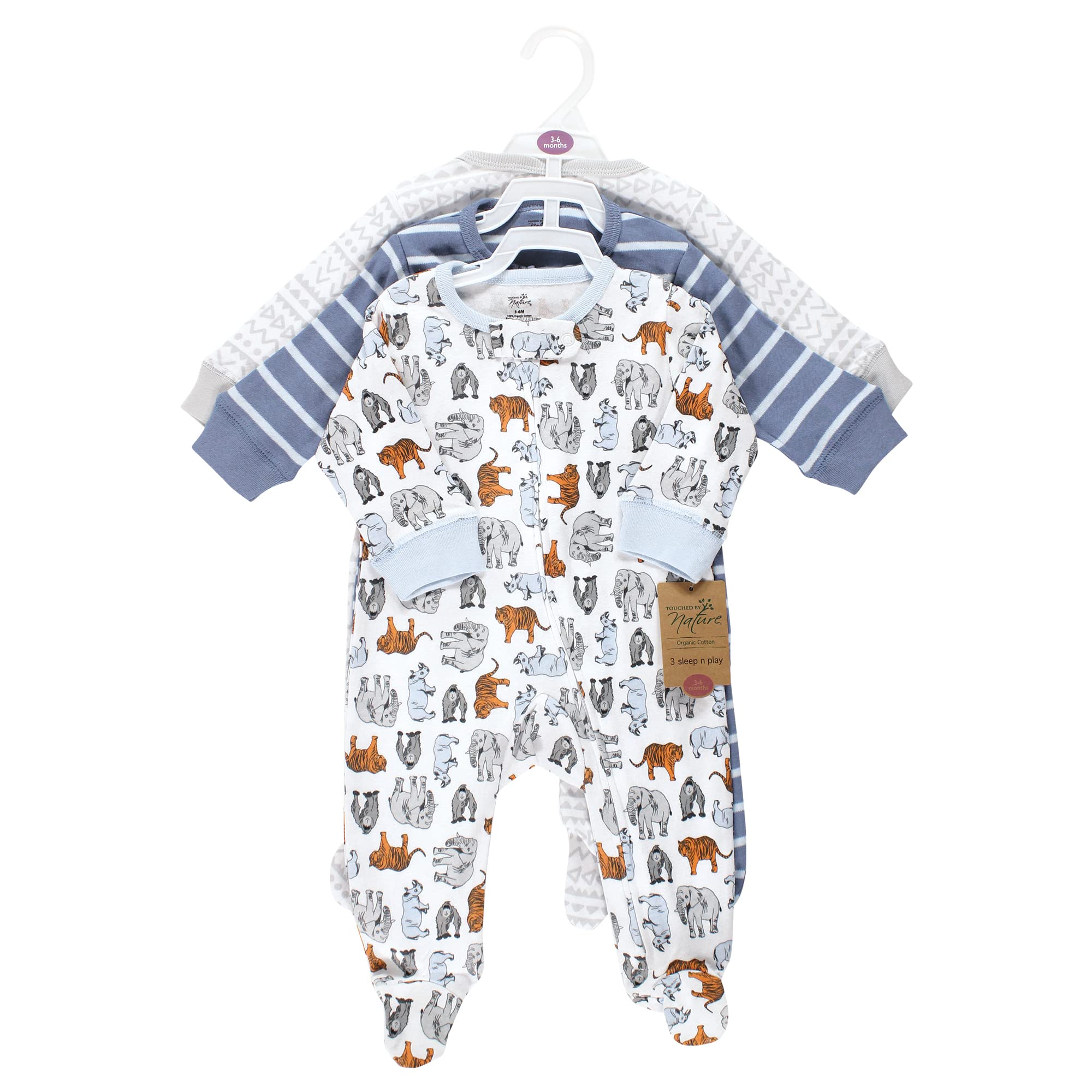 Pijama Y Mono De Algodón Orgánico Para Niñas Bebé | Estampado Floral Jardín | 12-18 Meses | Suave Y Cómodo