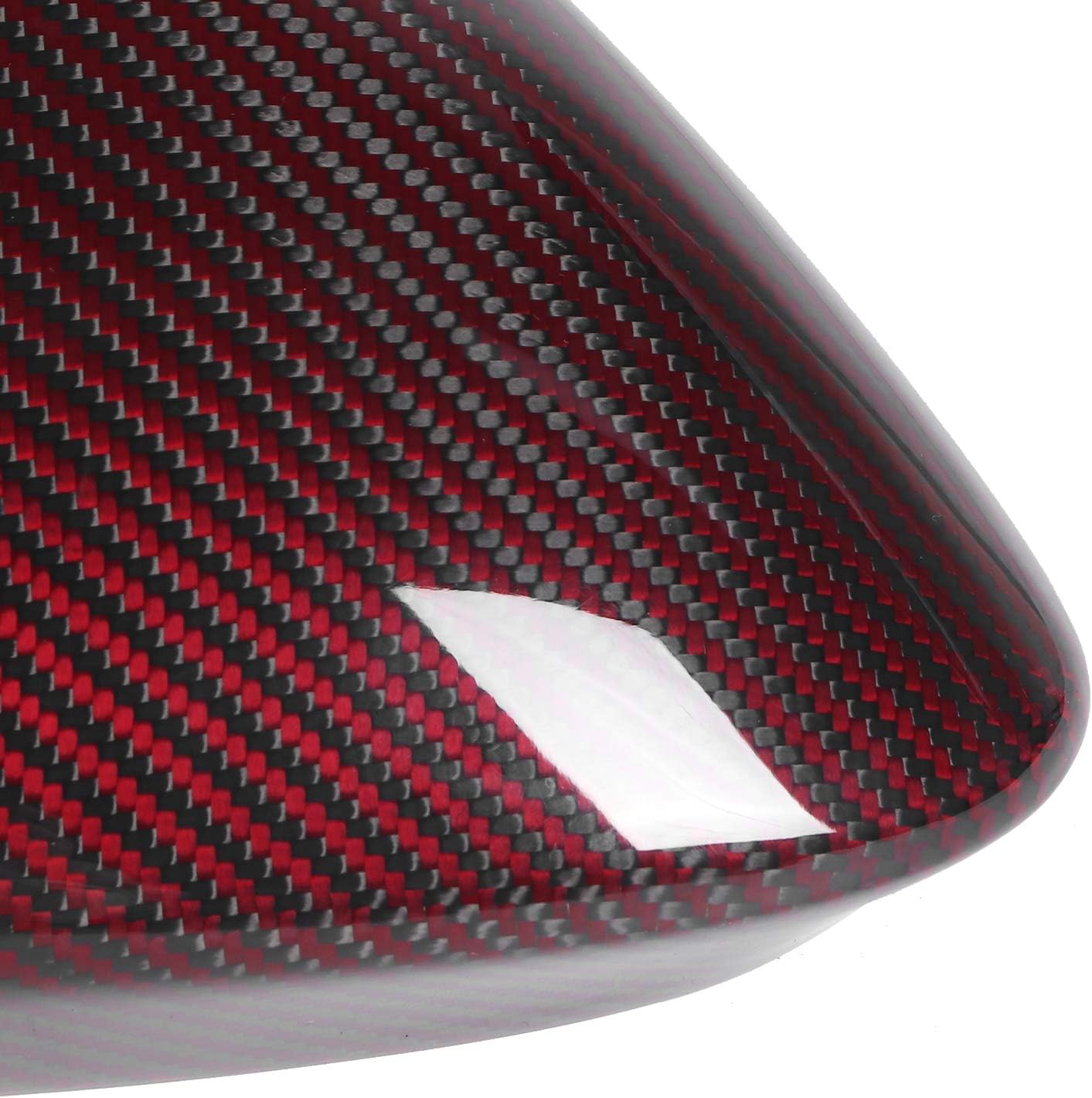 Mirror Cover Cap, Side Housing Shell Compatible with Alfa Romeo Stelvio 2015-2020 Rearview Mirror Replacement Cover