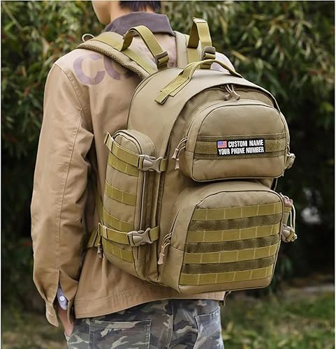 Miniatura 4 de Uayma 2 parches con nombre personalizables, parches tácticos extraíbles personalizados con gancho y bucle, parches bordados para nombre para