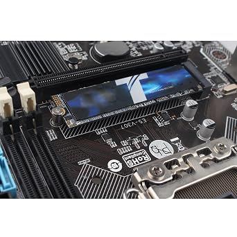 ZDE ZE021 M.2 SSD Screws Kit NVMe M.2 SSD Mounting Screws Computer Motherboard Screws Components for Asus MSI Gigabyte ASRock Motherboard and Raspberry Pi 5