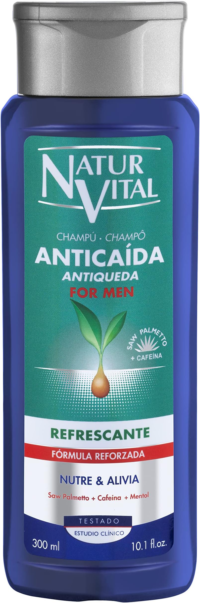 Naturaleza Y Vida Refreshing Anti-Hairloss Shampoo - 300 ml