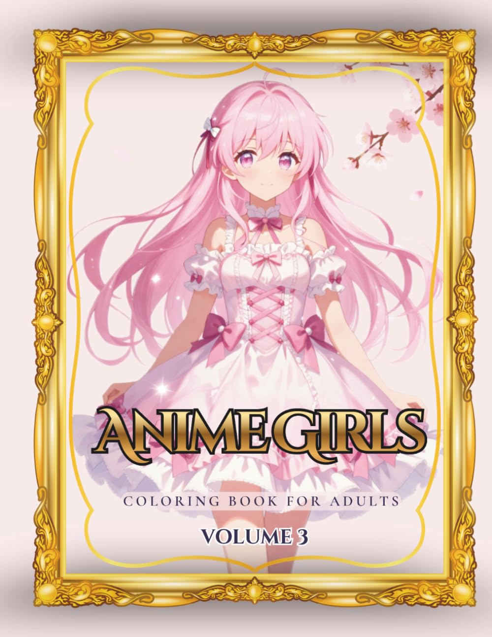 Enchanted 22: Fantasy Anime Girls Coloring Book: 22 Beautiful Fantasy Anime Girl Coloring Pages | Relaxing, unwind & create (The Enchanted 22 Collection)