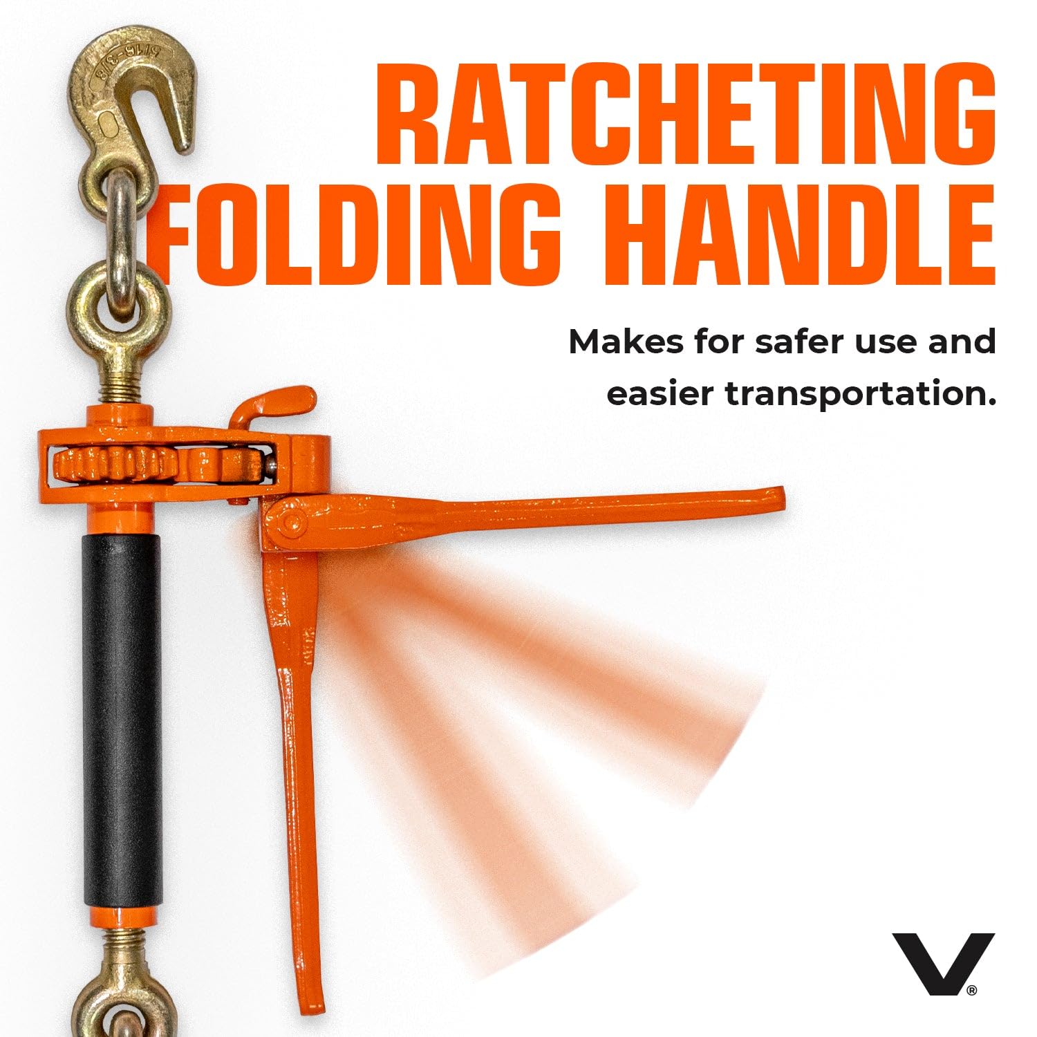 VULCAN Load Binder - 7100 lb Safe, 2 Pack -4