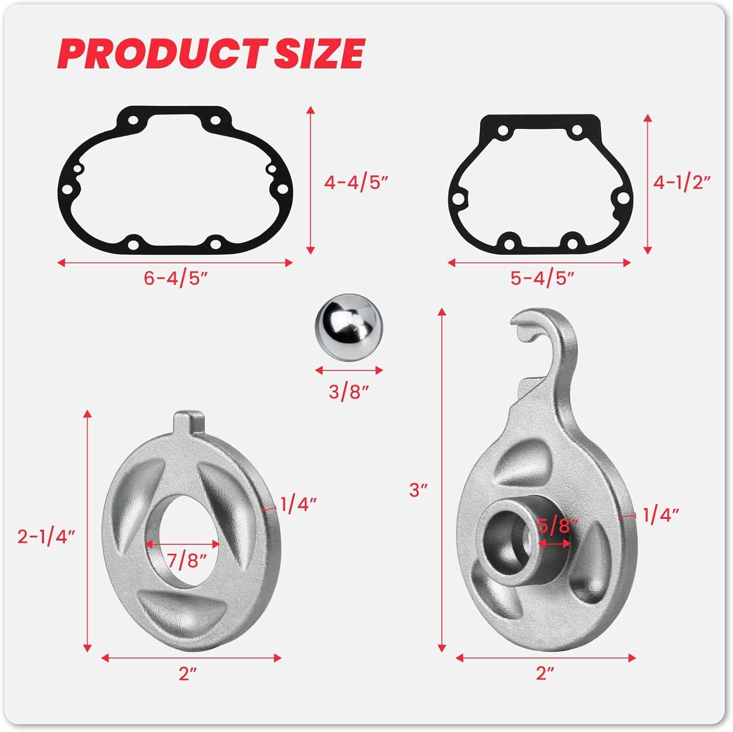 Motorcycle Easy Lever Pull Power Clutch Kit Compatible with Harley Davidson Big Twin Dyna Softail Touring 1987-Up & 2018-Up M8 Mechanical Clutch Models W/Clutch Release Cover Gasket