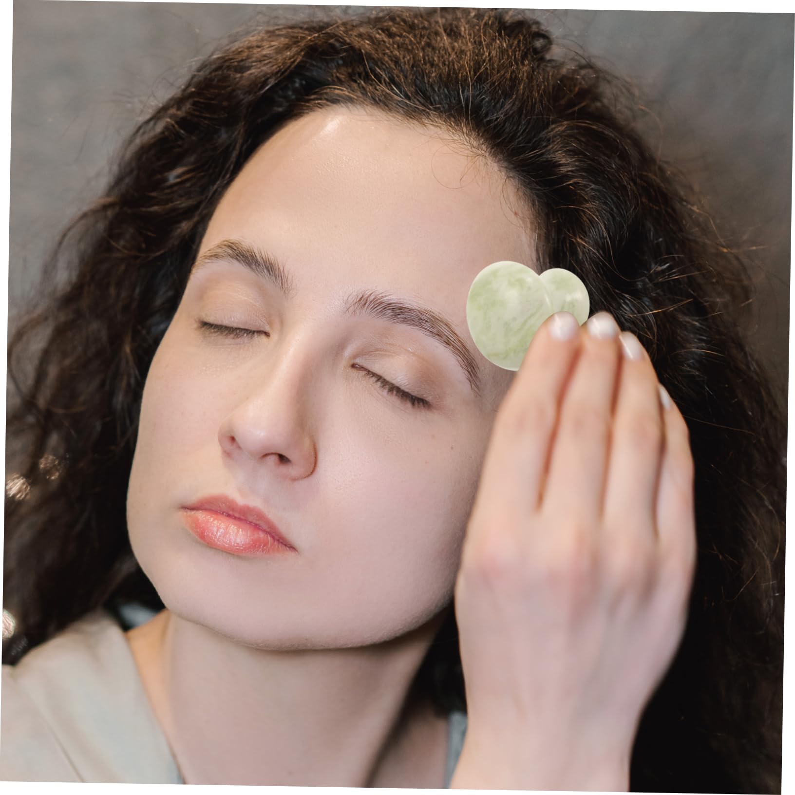 Healeved 4 Piezas Masajeador Piedras En Forma Seta Herramienta Raspado Gua Sha Piedra Rodillo Gua Sha Herramienta Seta Guasha Herramientas Raspando Piedra La Cara Perder Jade
