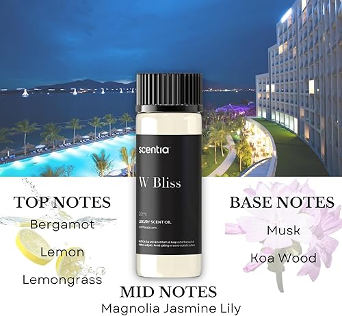 Miniatura 7 de My Way - Aceite difusor de hotel, fragancias de aromaterapia inspiradas en hoteles de 5 estrellas, juego de regalo de aromas lujosos, juego de