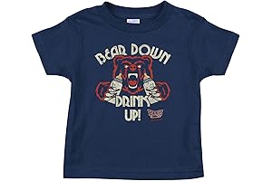 Chicago Football Fans. Bear Down Drink Up Navy Onesie or Toddler Tee (NB-4T)