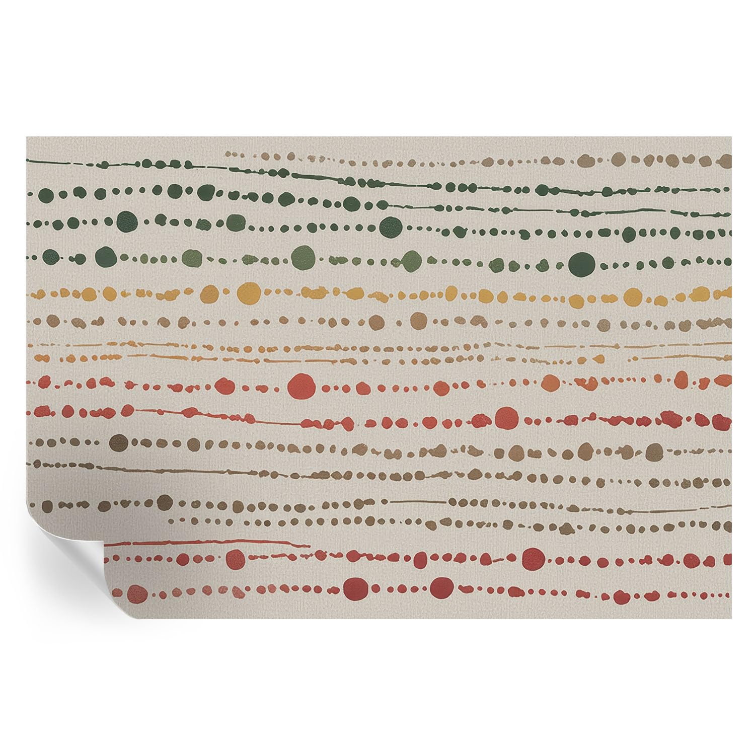 Vinilos decorativos de puntos de colores para dar vida a los dormitorios infantiles
